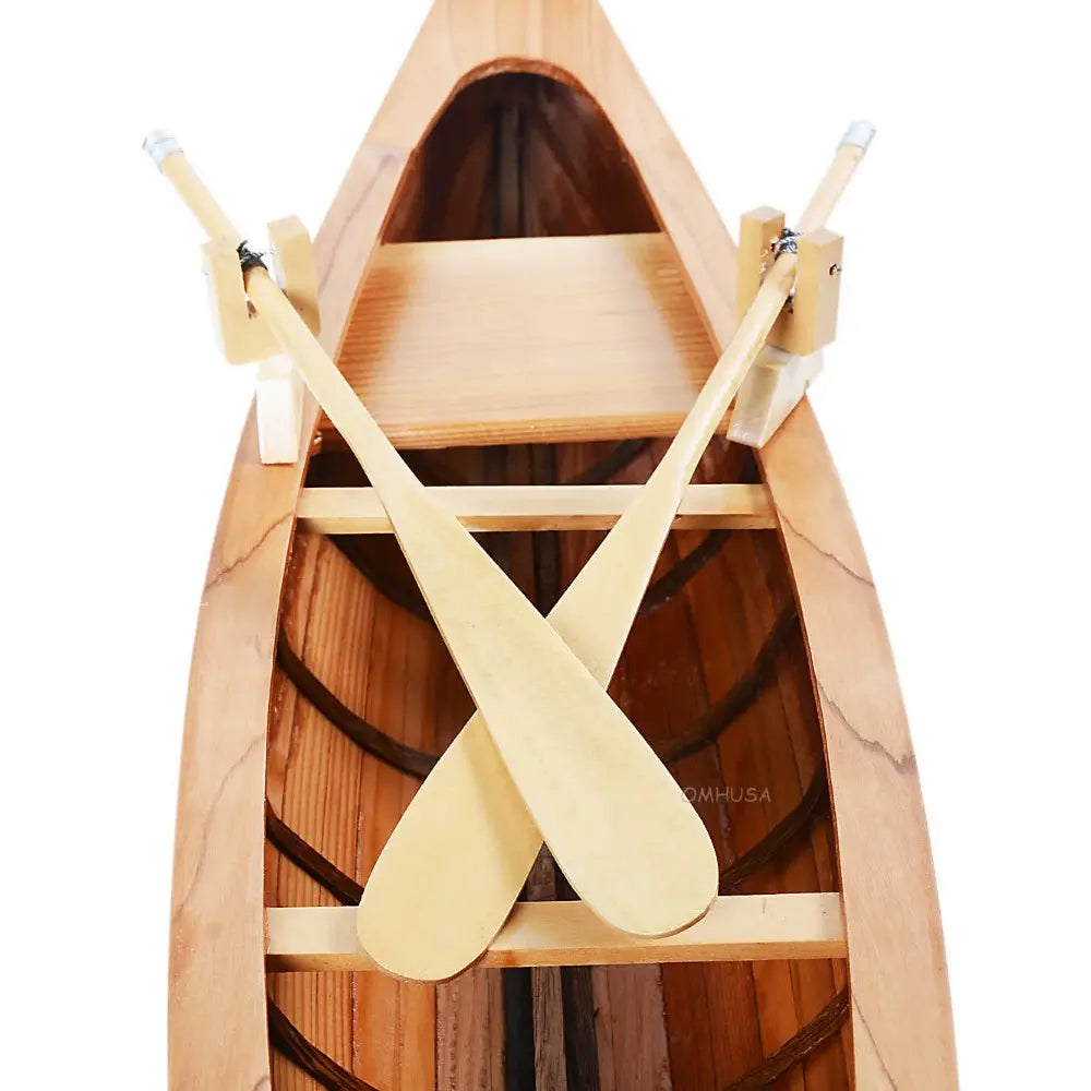 Indian Girl Model Canoe