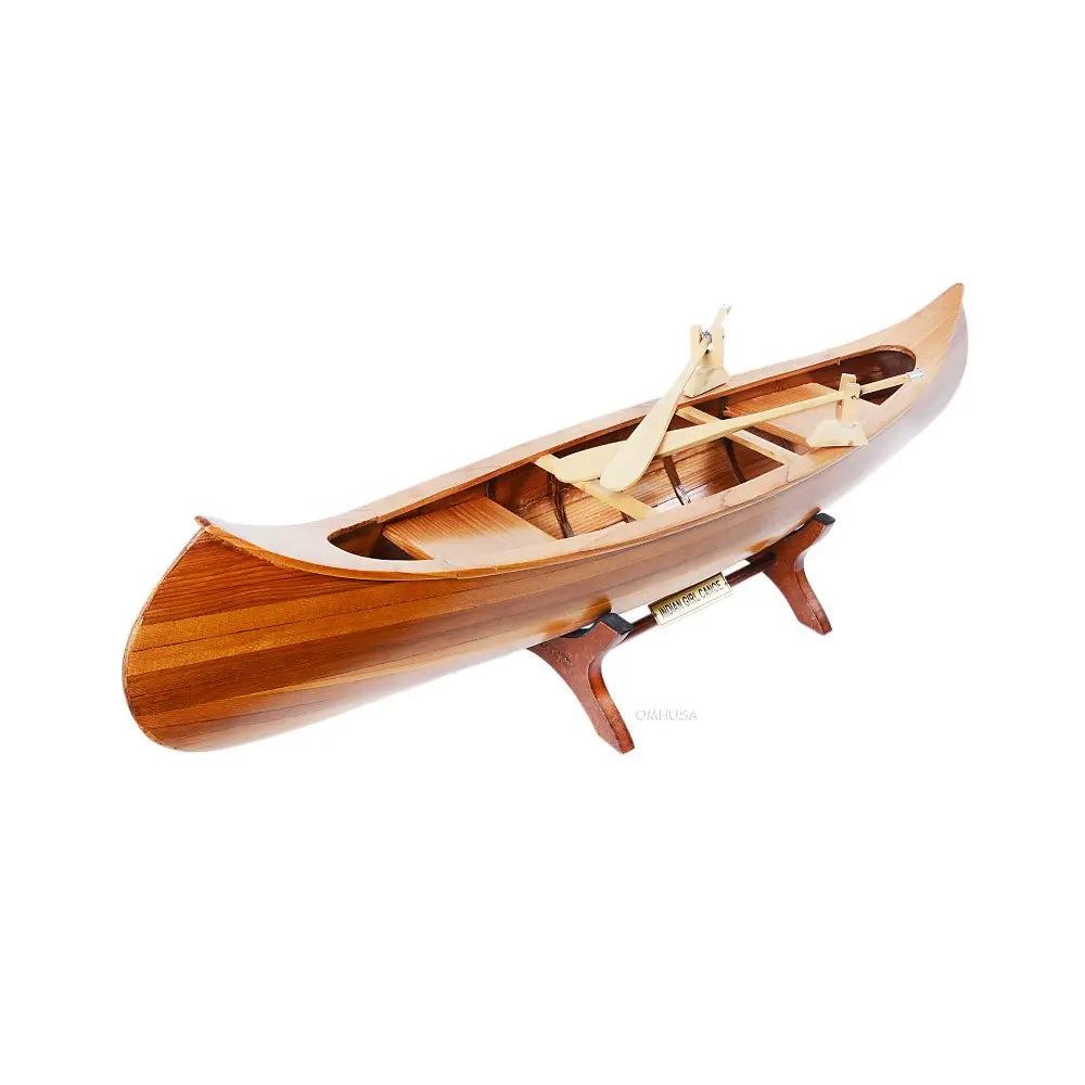 Indian Girl Model Canoe