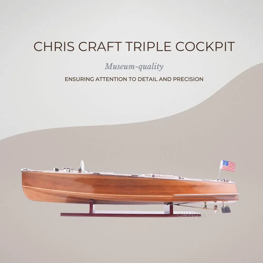 Chris Craft Triple Cockpit-B040