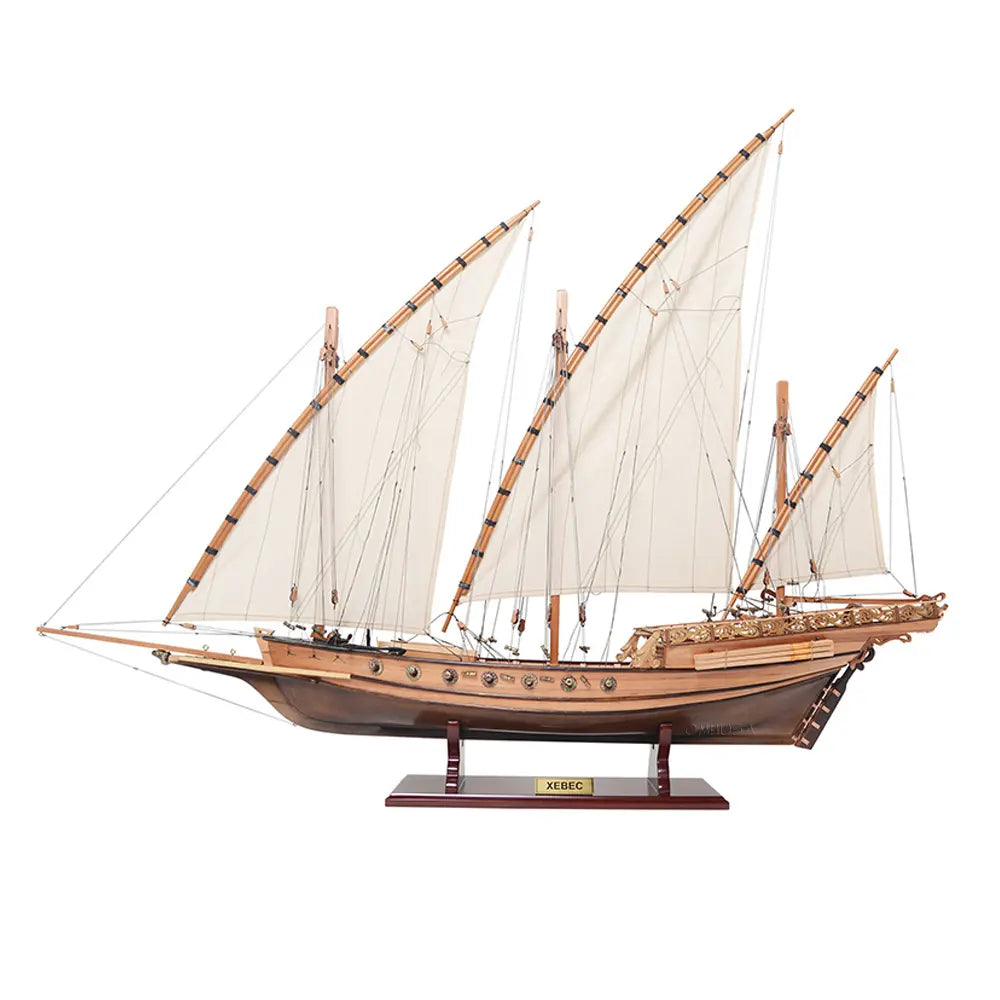 Xebec Pirate Ship Model