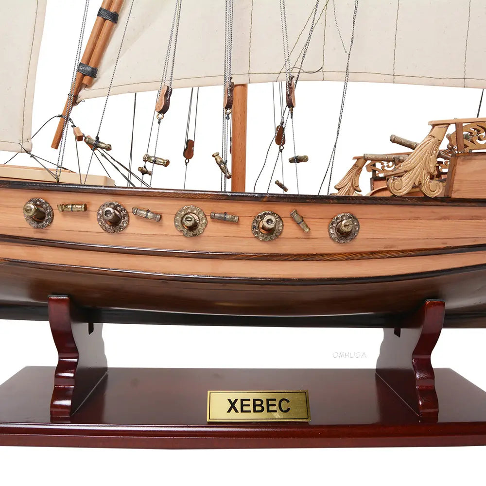 Xebec Pirate Ship Model