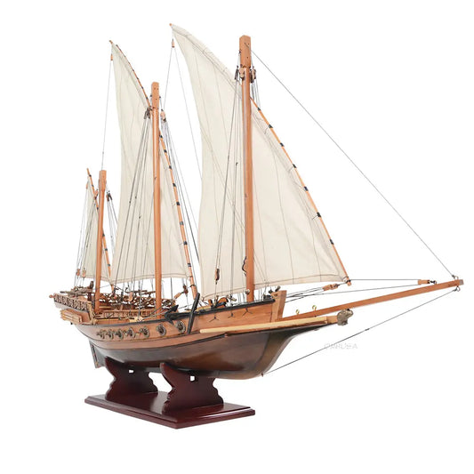 Xebec Pirate Ship Model
