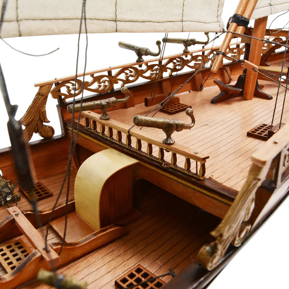 Xebec Pirate Ship Model