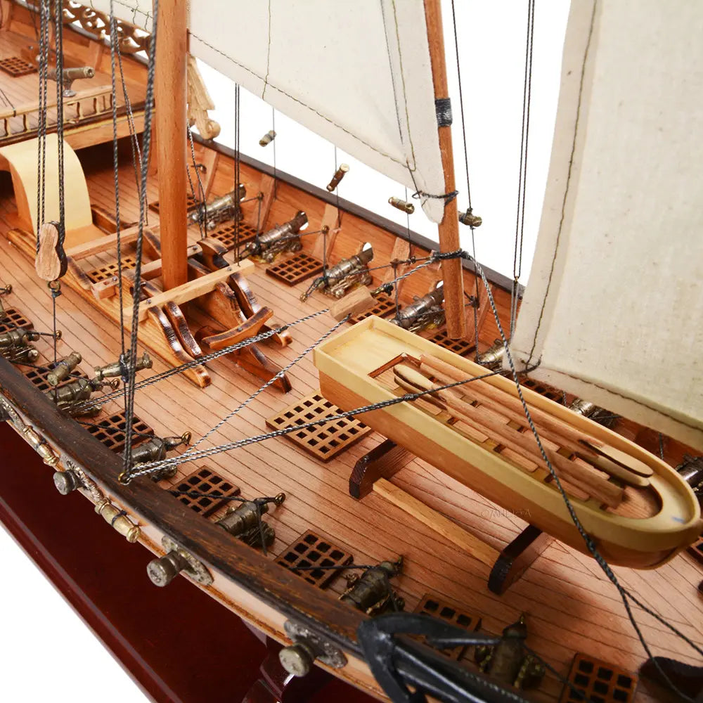 Xebec Pirate Ship Model