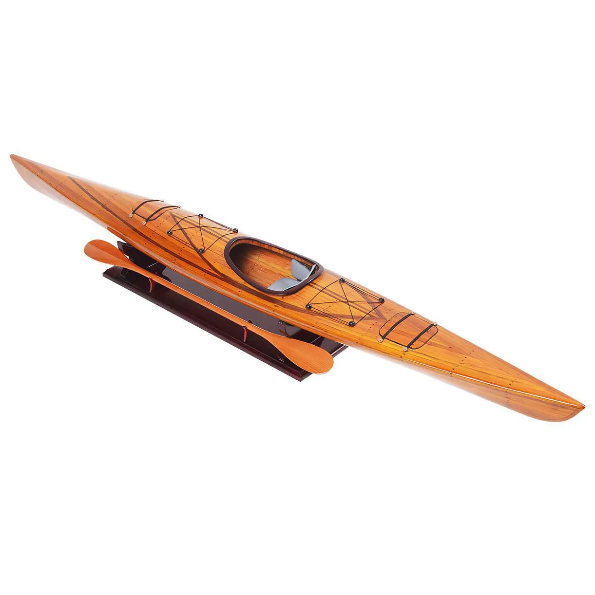 Kayak Wooden Boat Model