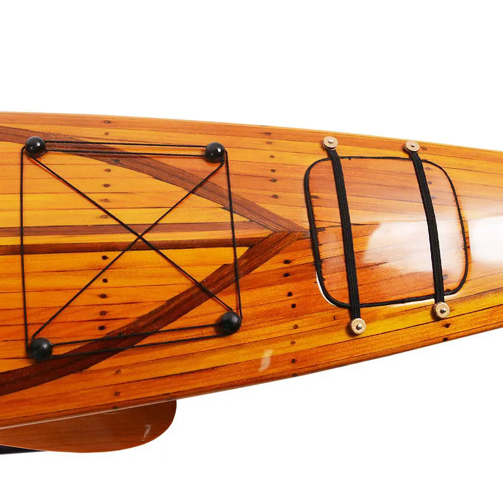Kayak Wooden Boat Model
