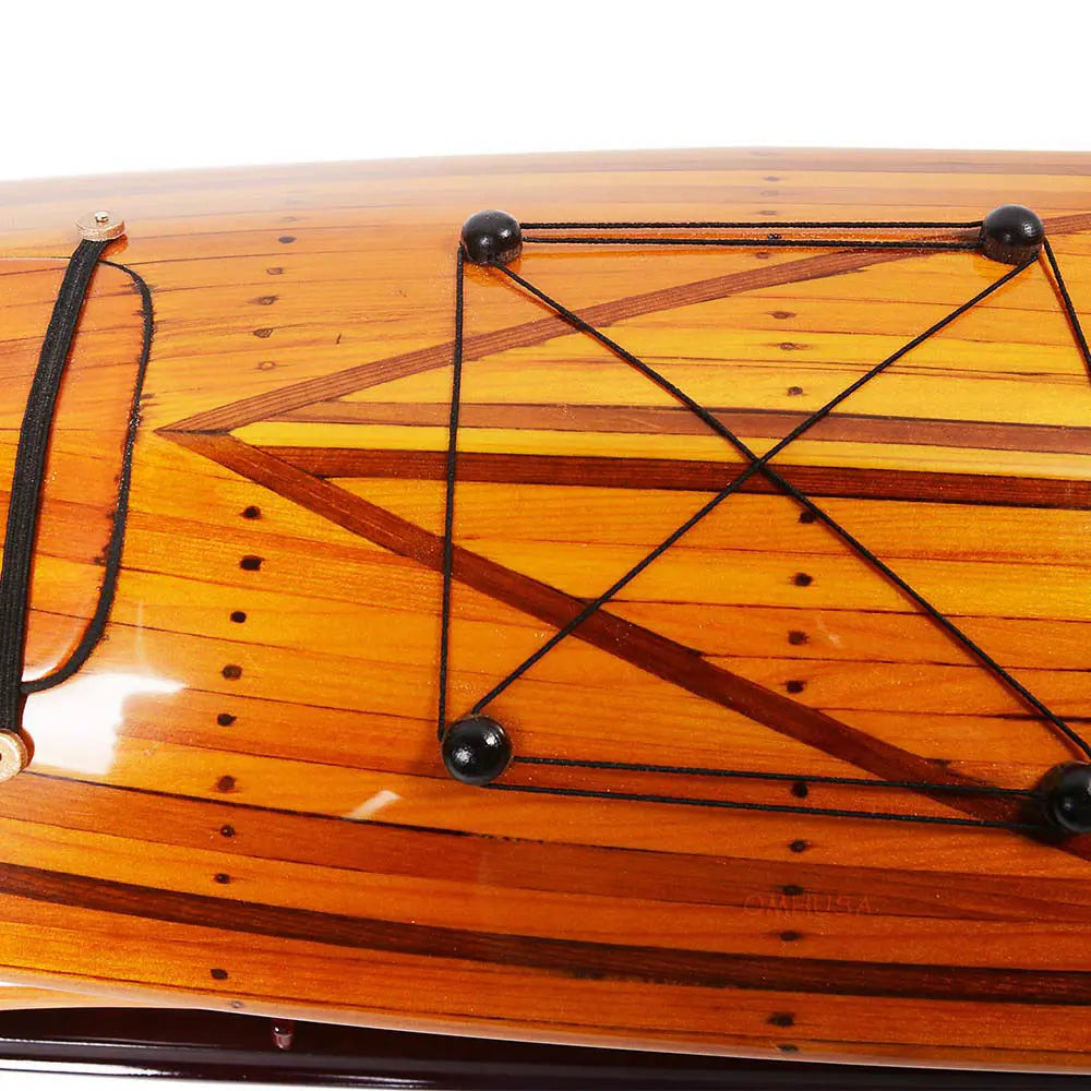 Kayak Wooden Boat Model