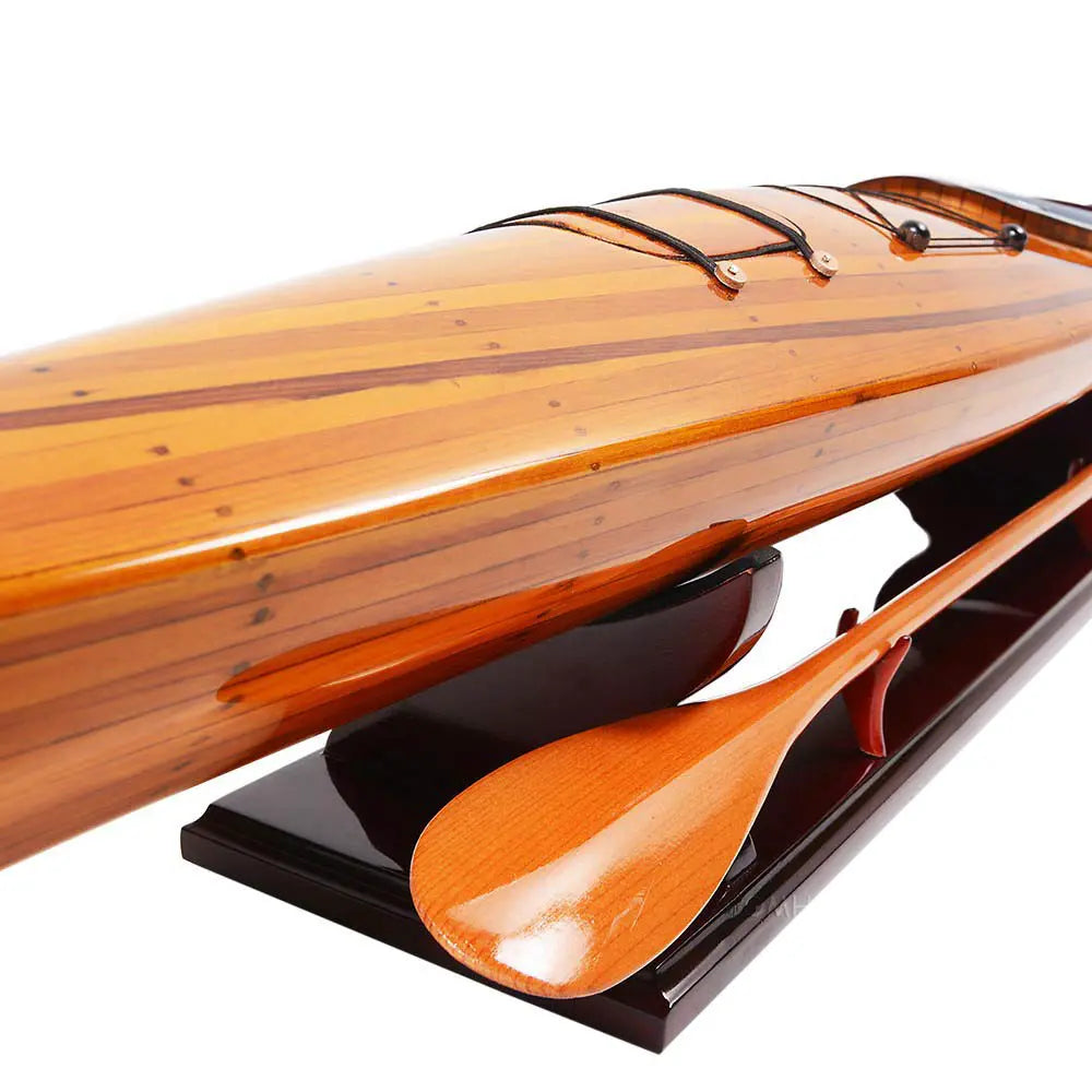 Kayak Wooden Boat Model