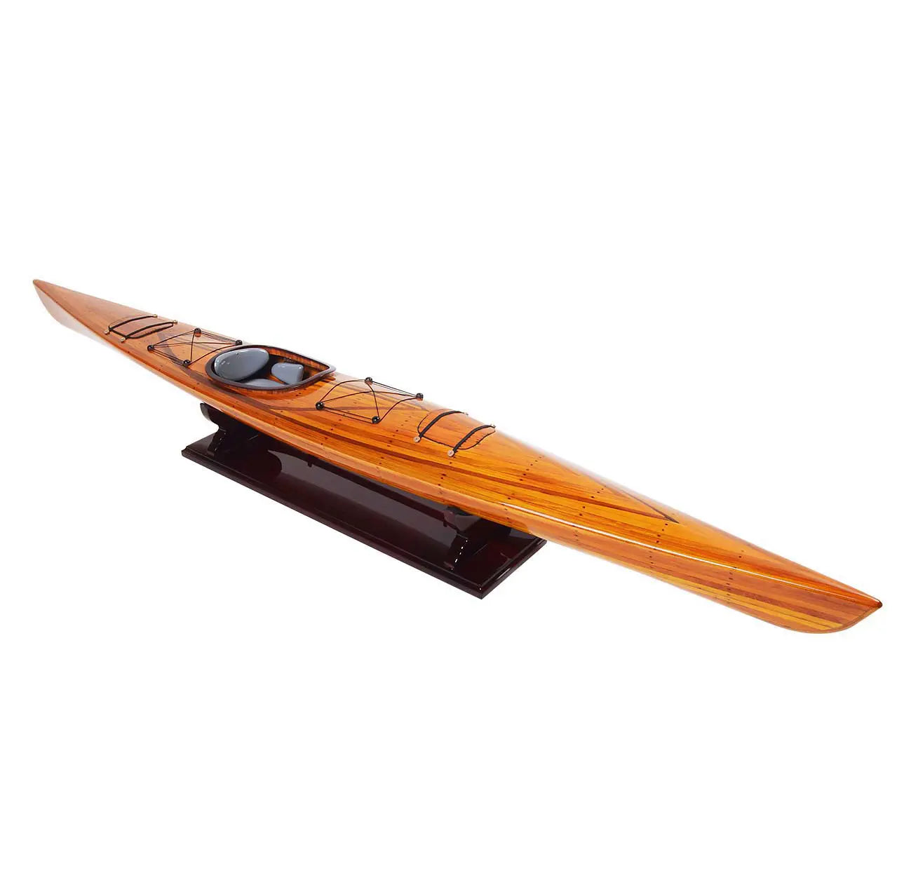 Kayak Wooden Boat Model