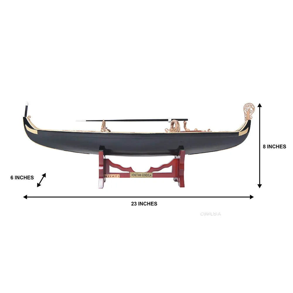 Venice Italy's Venetian Gondola Model Passenger Kayak