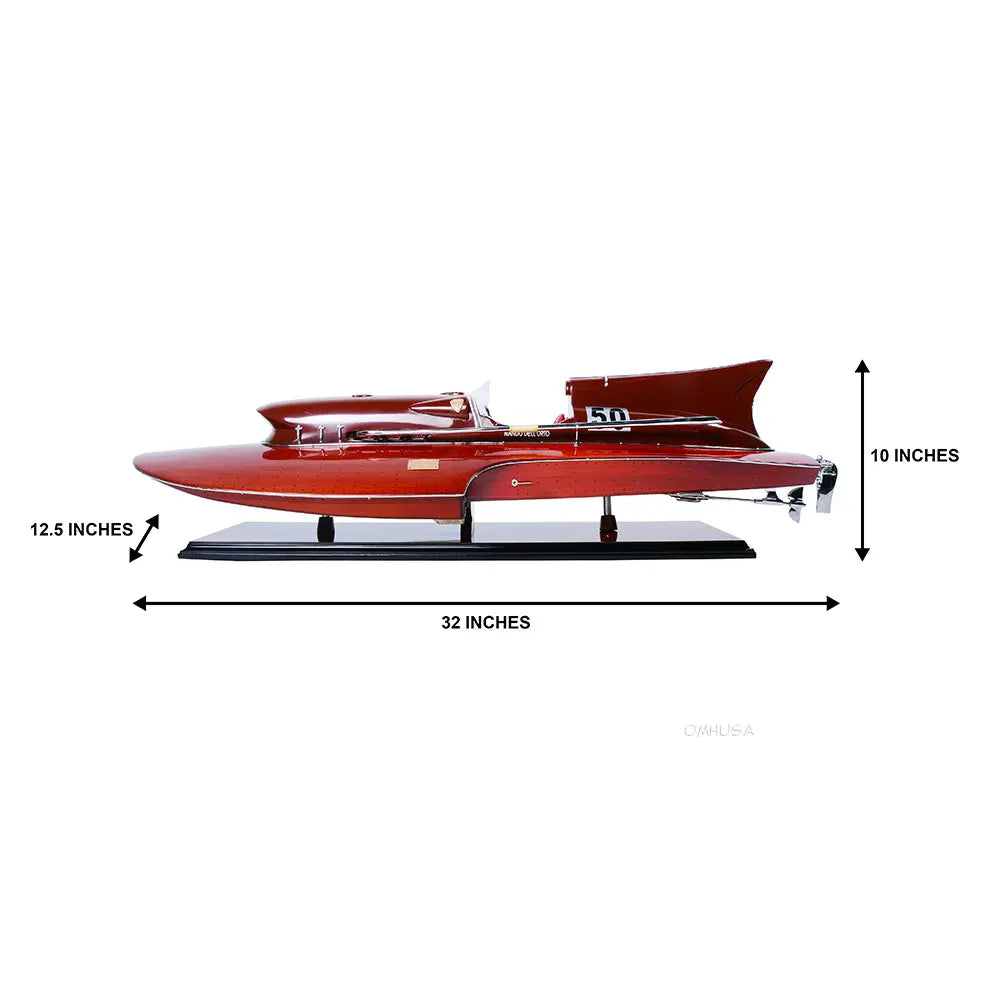 Ferrari Hydroplane Model Speed Boat-B087