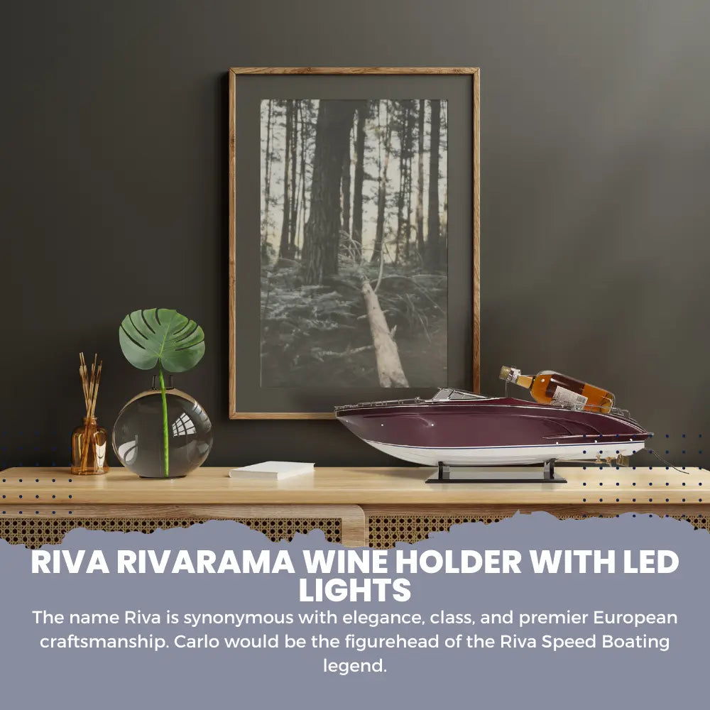 Riva Rivarama Wine Holder with LED Lights-B103