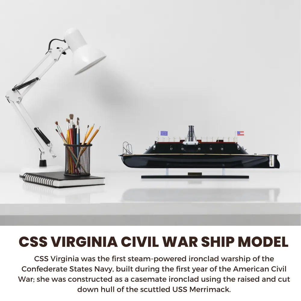 CSS VIRGINIA War Ship Model