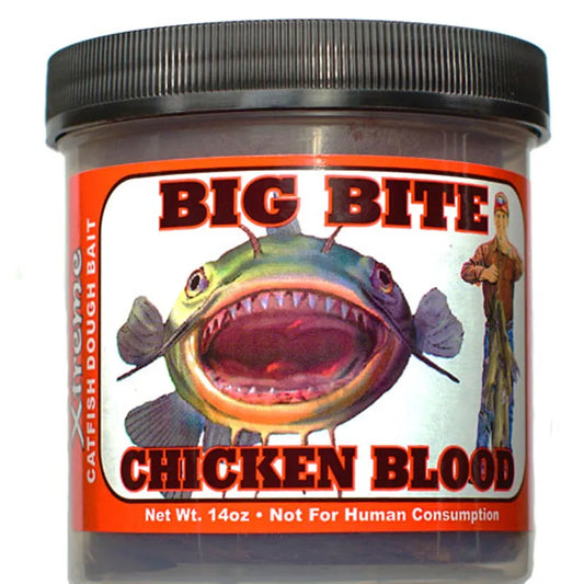 Big Bite Chicken Blood Catfish Dough Bait