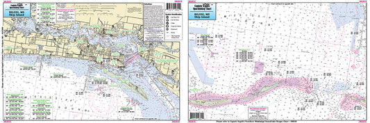 Mississippi Biloxi, MS to Ship Island, MS-BLB310 Small