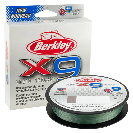 Berkley Superline X9 Braided Low Vis Green 20lb 164yds