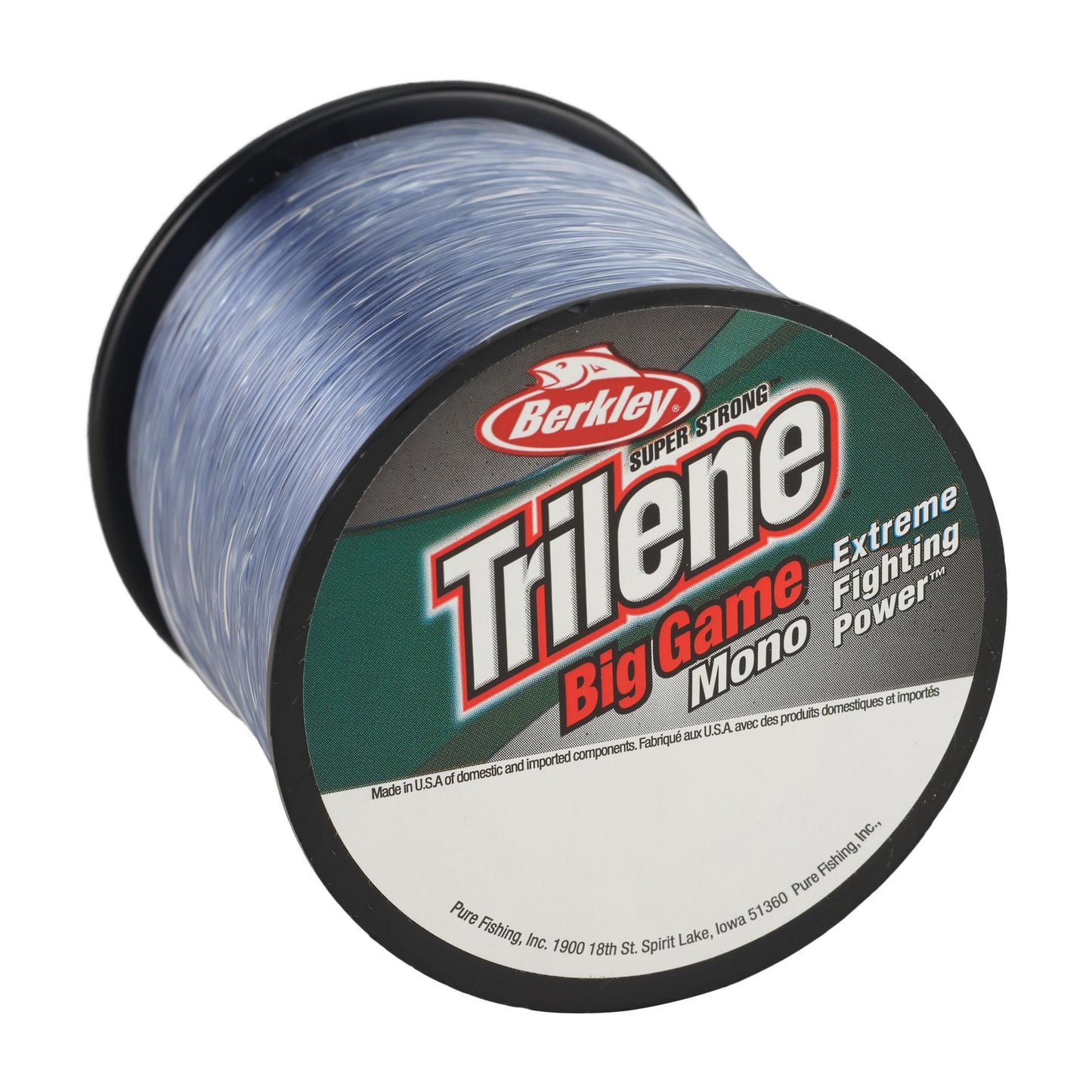 Berkley Trilene Big Game 1/4 Spool Steel Blue 10lb 1500 Yards