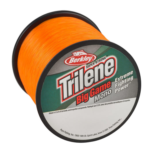Berkley Trilene Big Game 1/4 Spool Blaze Orange 50lb 275 Yards