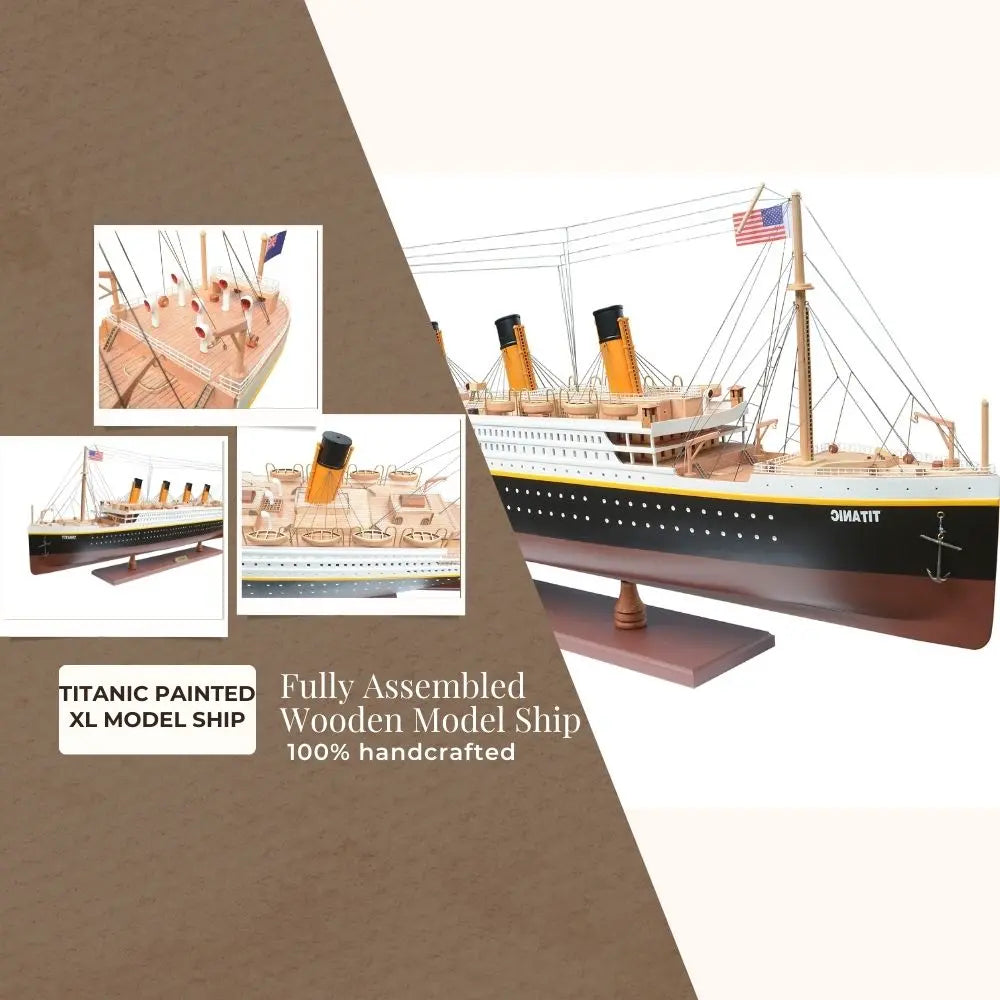 RMS Titanic Model Cruise Ship 4.5 Feet Long