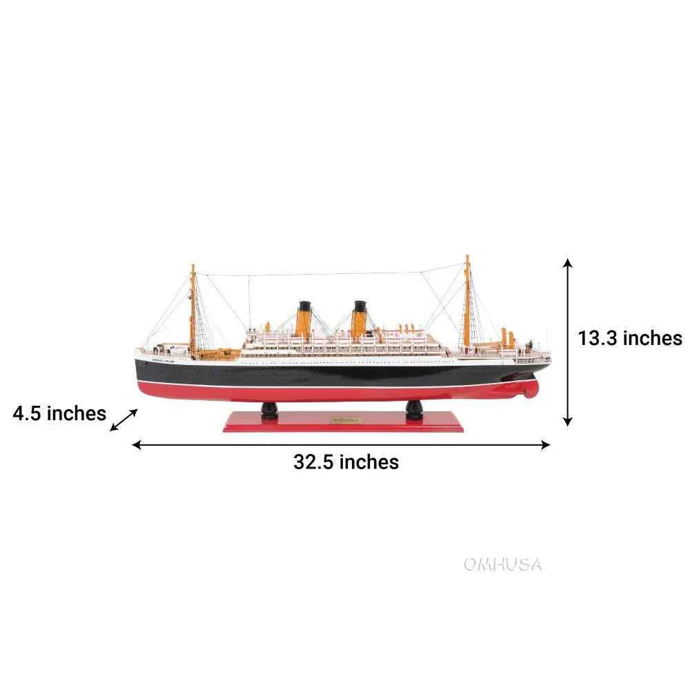 Empress of Ireland Model Cruise Ship