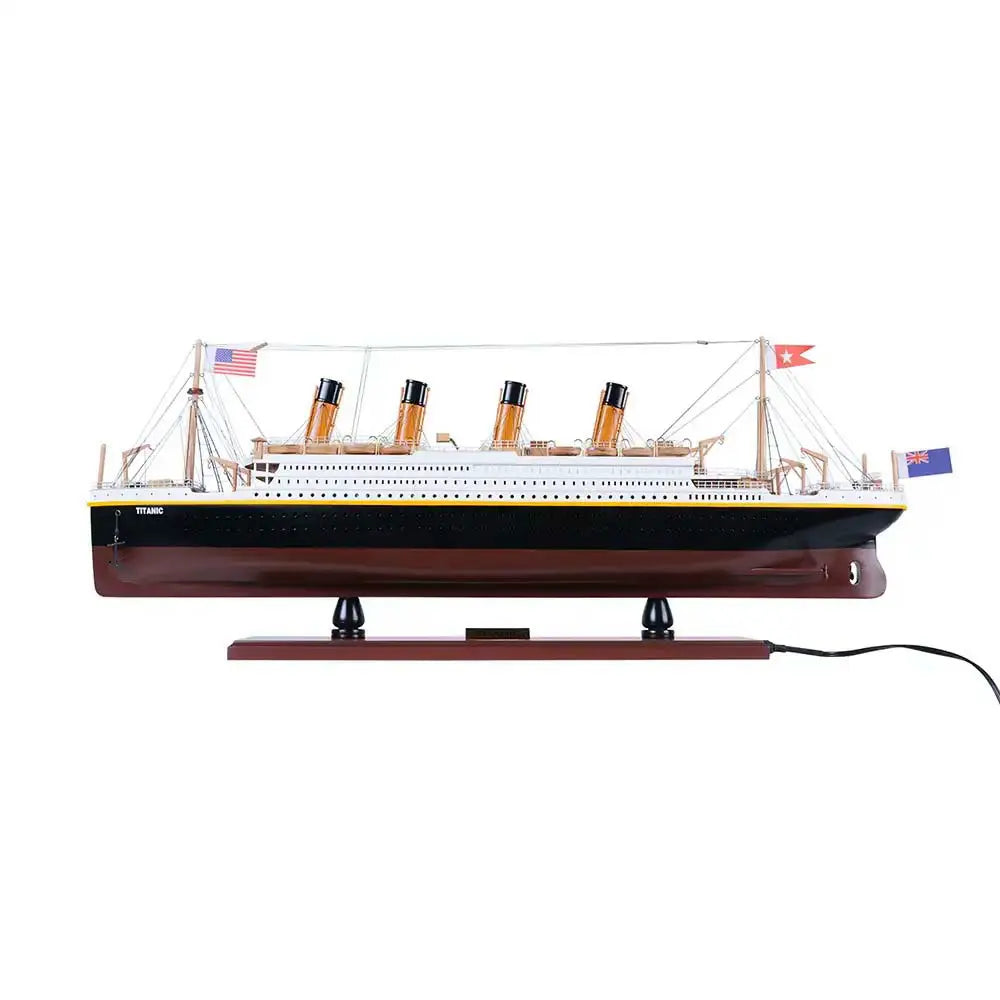 RMS Titanic Model Cruise Ship with Lights
