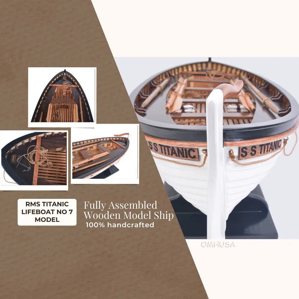 RMS Titanic Model Lifeboat No 7 model