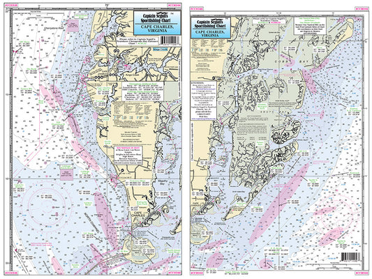 Virginia Cape Charles, VA with Fishermans Island - CCH346 Small