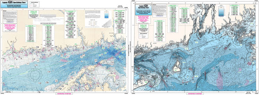 Bathymetric Eastern Long Island Sound and Nearshore CT, RI, MA-CRM208 Large