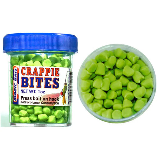 Crappie Bites Chartreuse 2 Jars