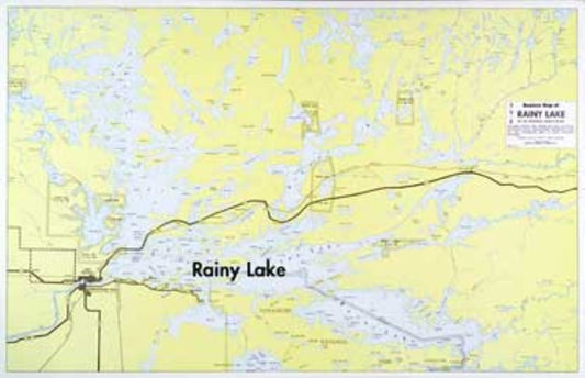 RAINY LAKE BOATERS MAP