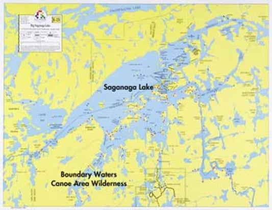 SAGANAGA LAKE â€“ ENLARGED