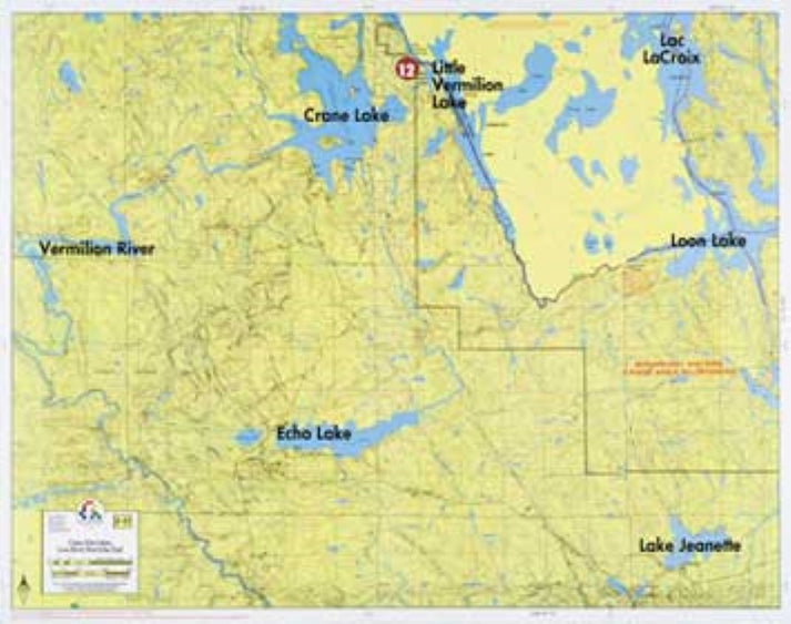 CRANE LAKE, ECHO LAKE, LOON LAKE