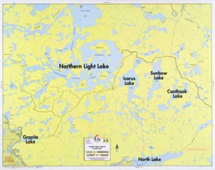 NORTHERN LIGHT LAKE, CANTHOOK LAKE, ICARUS LAKE
