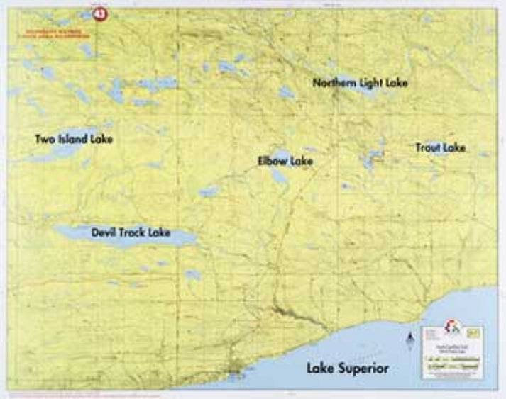 SOUTH GUNFLINT TRAIL, TWO ISLAND LAKE, DEVIL TRACK LAKE