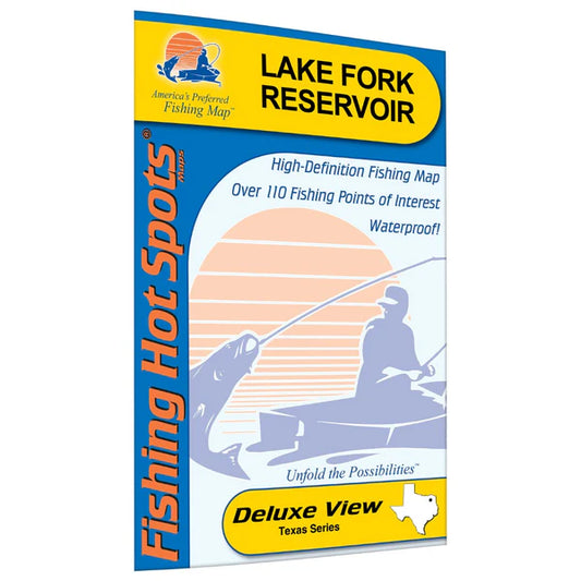 Fork Reservoir Fishing Map-A422