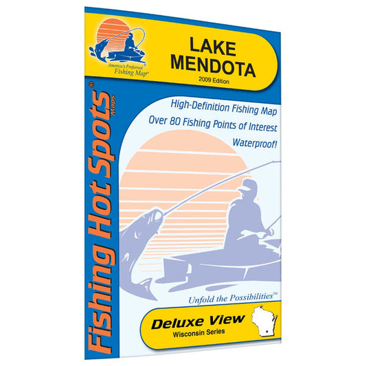 Lake Mendota Fishing Map (Dane Co) M106