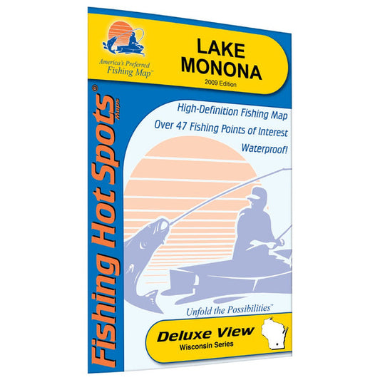 Lake Monona Fishing Map (Dane Co) M107