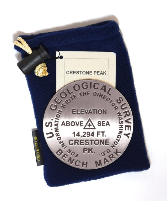 Crestone Peak, Colorado paperweight