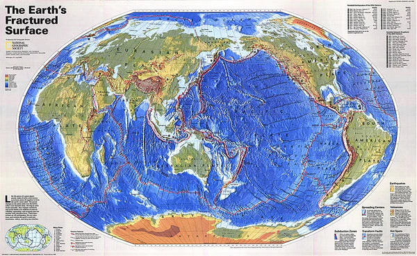 The Earths Fractured Surface Map (1995)