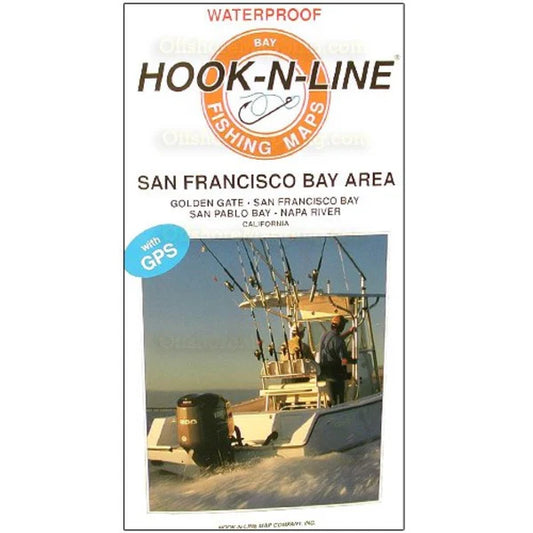 San Francisco Bay Area Fishing Map-F203