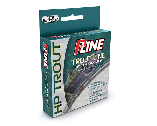 PLine HP Trout 150 Yards 2lb-8lb Test Clear