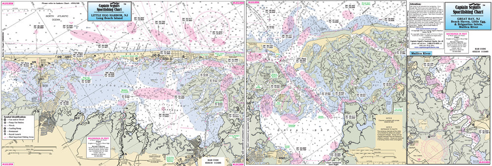 NJ Kayak:Little Egg Harbor Great Bay, and Mullica River, NJ-LEG359 Small