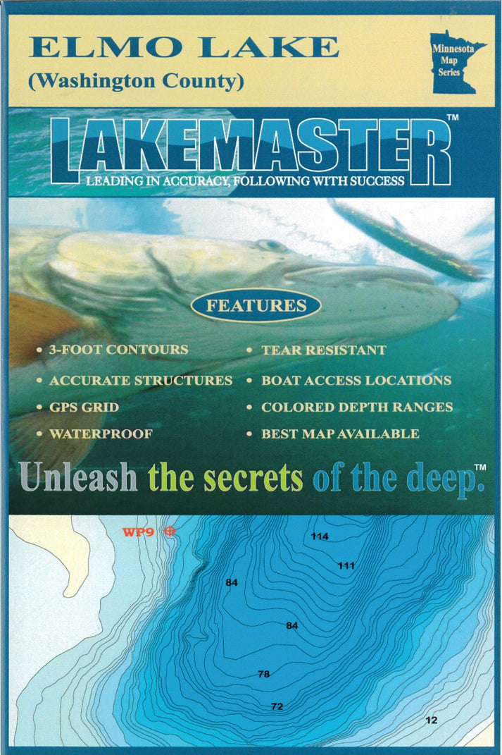 Lake Elmo Washington Co Fishing Map