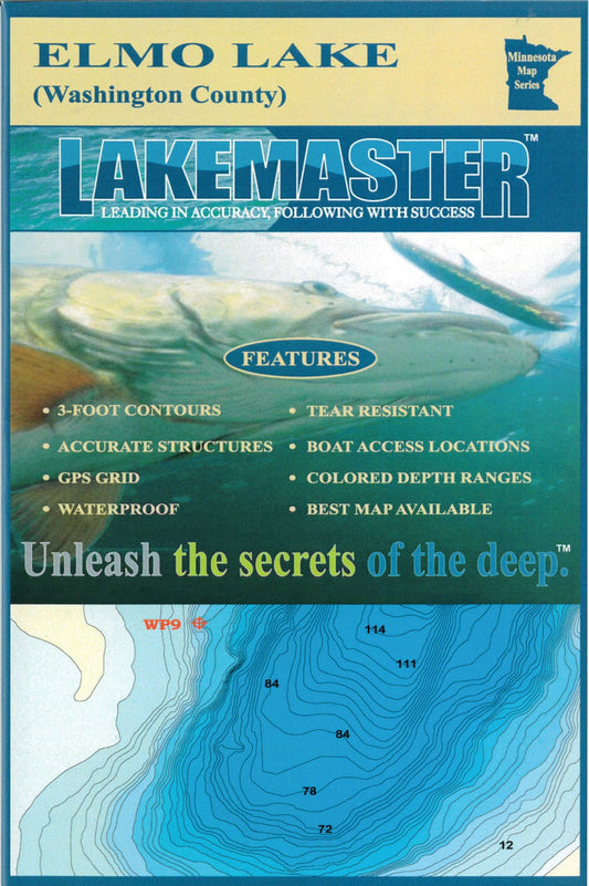 Lake Elmo Washington Co Fishing Map