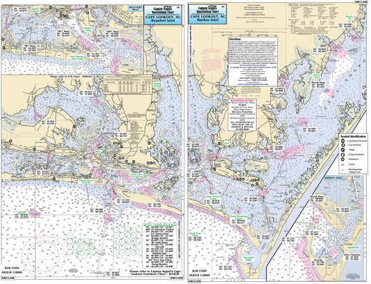North Carolina Morehead to Cape Lookout, NC-MCL338-Small