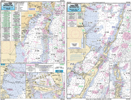 Florida Miami to Cross Key, FL and Biscayne Bay-MCS353 Small