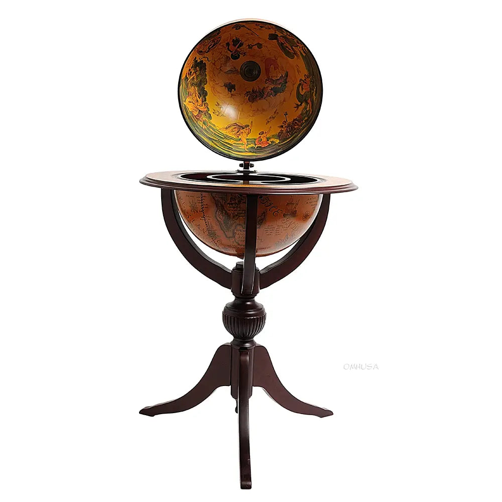 World Globe Bar 17 3/4 inches - 3 legs-NG003