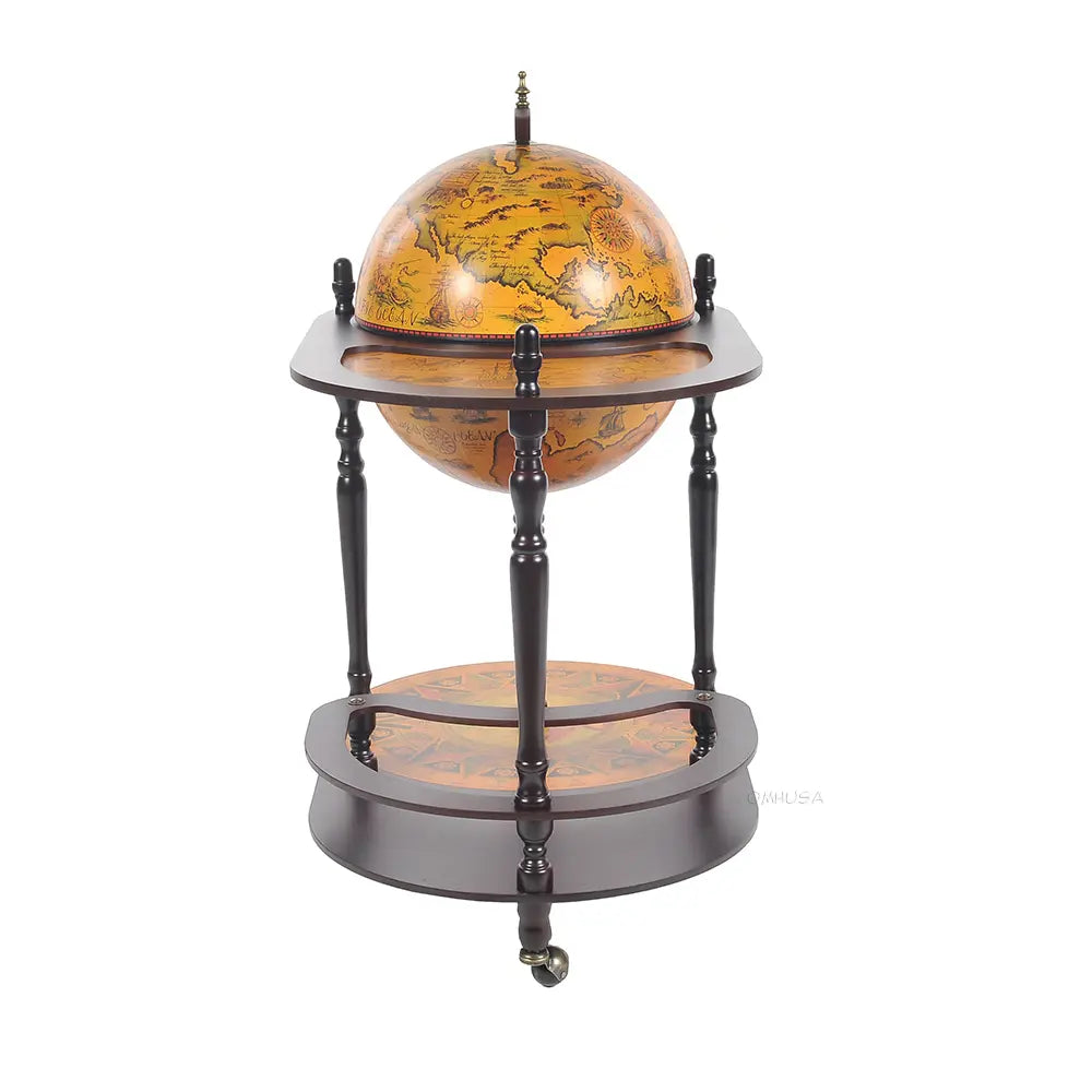 World Globe Drink Trolley 16.5 inches-NG004