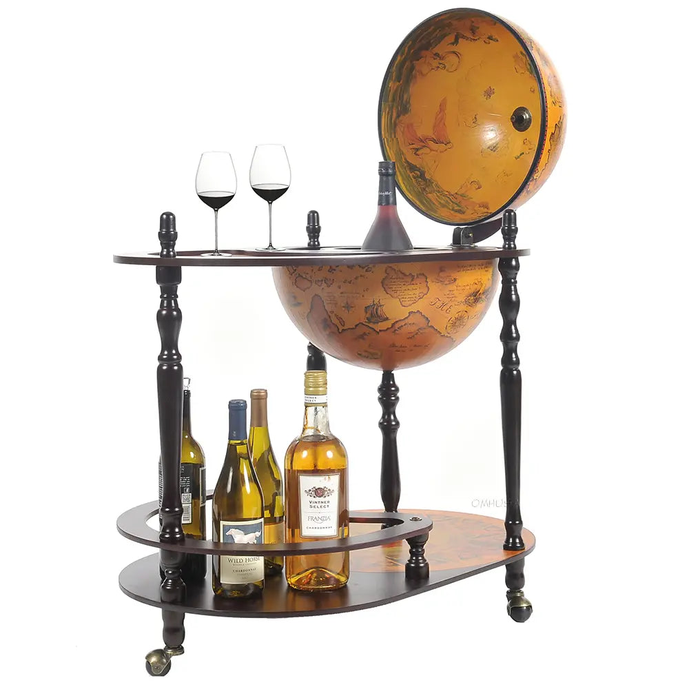 World Globe Drink Trolley 16.5 inches-NG004