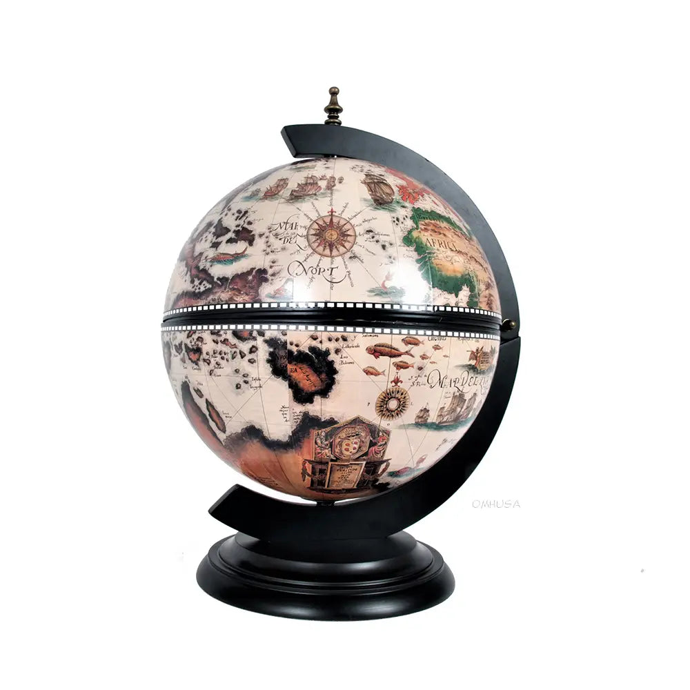 World Globe 13 inches with Chess Board-NG015